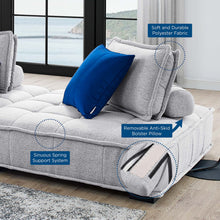 Load image into Gallery viewer, Saunter Tufted Fabric Armless Chair by Modway
