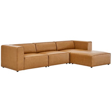 Load image into Gallery viewer, Mingle Vegan Leather Sofa and Ottoman Set by Modway