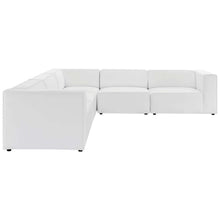 Load image into Gallery viewer, Mingle 5-Piece Vegan Leather Sectional Sofa by Modway