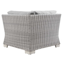 Load image into Gallery viewer, Conway Outdoor Patio Wicker Rattan Corner Chair by Modway