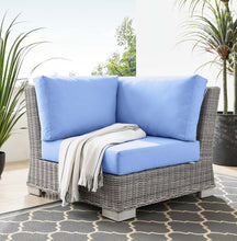 Load image into Gallery viewer, Conway Outdoor Patio Wicker Rattan Corner Chair by Modway