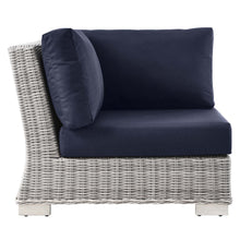 Load image into Gallery viewer, Conway Outdoor Patio Wicker Rattan Corner Chair by Modway