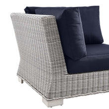 Load image into Gallery viewer, Conway Outdoor Patio Wicker Rattan Corner Chair by Modway