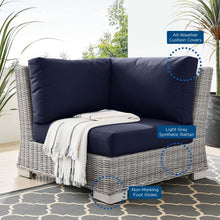 Load image into Gallery viewer, Conway Outdoor Patio Wicker Rattan Corner Chair by Modway
