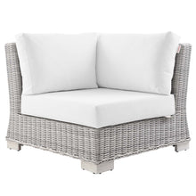 Load image into Gallery viewer, Conway Outdoor Patio Wicker Rattan Corner Chair by Modway