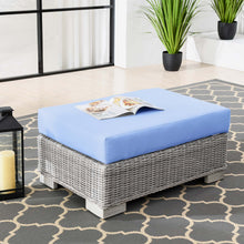 Load image into Gallery viewer, Conway Outdoor Patio Wicker Rattan Ottoman by Modway