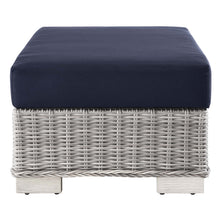 Load image into Gallery viewer, Conway Outdoor Patio Wicker Rattan Ottoman by Modway
