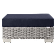 Load image into Gallery viewer, Conway Outdoor Patio Wicker Rattan Ottoman by Modway