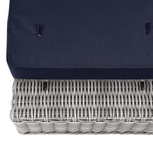 Load image into Gallery viewer, Conway Outdoor Patio Wicker Rattan Ottoman by Modway