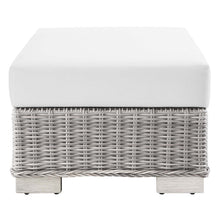 Load image into Gallery viewer, Conway Outdoor Patio Wicker Rattan Ottoman by Modway