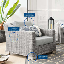 Load image into Gallery viewer, Conway Outdoor Patio Wicker Rattan Armchair by Modway