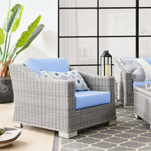 Load image into Gallery viewer, Conway Outdoor Patio Wicker Rattan Armchair by Modway
