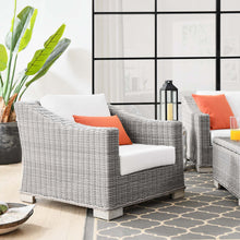 Load image into Gallery viewer, Conway Outdoor Patio Wicker Rattan Armchair by Modway