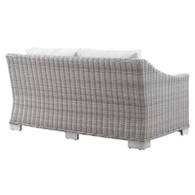 Load image into Gallery viewer, Conway Outdoor Patio Wicker Rattan Loveseat by Modway
