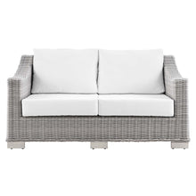 Load image into Gallery viewer, Conway Outdoor Patio Wicker Rattan Loveseat by Modway