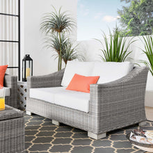 Load image into Gallery viewer, Conway Outdoor Patio Wicker Rattan Loveseat by Modway