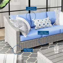 Load image into Gallery viewer, Conway Outdoor Patio Wicker Rattan Sofa by Modway