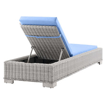 Load image into Gallery viewer, Conway Outdoor Patio Wicker Rattan Chaise Lounge by Modway