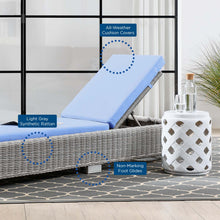 Load image into Gallery viewer, Conway Outdoor Patio Wicker Rattan Chaise Lounge by Modway