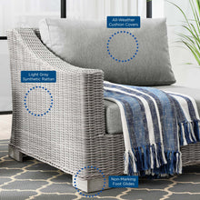 Load image into Gallery viewer, Conway Outdoor Patio Wicker Rattan Left-Arm Chair by Modway