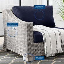 Load image into Gallery viewer, Conway Outdoor Patio Wicker Rattan Left-Arm Chair by Modway