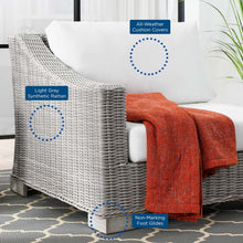 Load image into Gallery viewer, Conway Outdoor Patio Wicker Rattan Left-Arm Chair by Modway