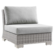Load image into Gallery viewer, Conway Outdoor Patio Wicker Rattan Armless Chair by Modway