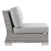 Load image into Gallery viewer, Conway Outdoor Patio Wicker Rattan Armless Chair by Modway