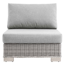 Load image into Gallery viewer, Conway Outdoor Patio Wicker Rattan Armless Chair by Modway