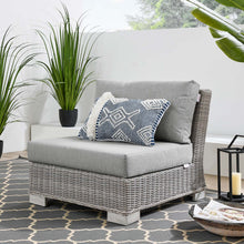Load image into Gallery viewer, Conway Outdoor Patio Wicker Rattan Armless Chair by Modway