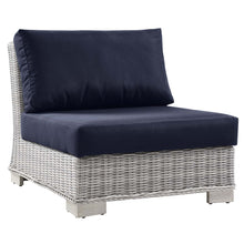 Load image into Gallery viewer, Conway Outdoor Patio Wicker Rattan Armless Chair by Modway