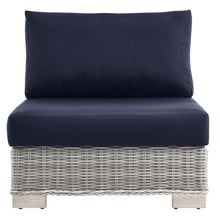 Load image into Gallery viewer, Conway Outdoor Patio Wicker Rattan Armless Chair by Modway