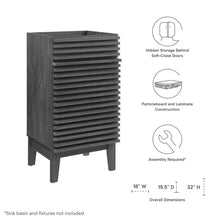 Load image into Gallery viewer, Render 18" Bathroom Vanity Cabinet (Sink Basin Not Included) by Modway