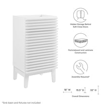 Load image into Gallery viewer, Render 18" Bathroom Vanity Cabinet (Sink Basin Not Included) by Modway