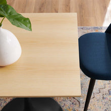 Load image into Gallery viewer, Lippa 28" Square Wood Dining Table by Modway