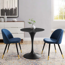 Load image into Gallery viewer, Lippa 28" Round Faux Marble Dining Table by Modway