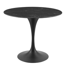 Load image into Gallery viewer, Lippa 36" Round Faux Marble Dining Table by Modway
