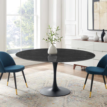Load image into Gallery viewer, Lippa 60" Round Faux Marble Dining Table by Modway