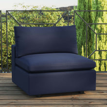 Load image into Gallery viewer, Commix Overstuffed Outdoor Patio Armless Chair by Modway