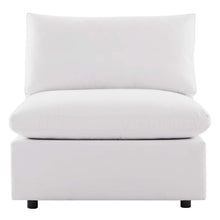 Load image into Gallery viewer, Commix Overstuffed Outdoor Patio Armless Chair by Modway