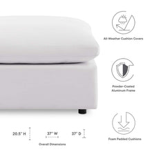 Load image into Gallery viewer, Commix Overstuffed Outdoor Patio Ottoman by Modway