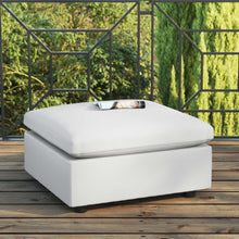 Load image into Gallery viewer, Commix Overstuffed Outdoor Patio Ottoman by Modway