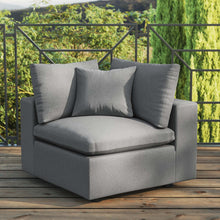 Load image into Gallery viewer, Commix Overstuffed Outdoor Patio Corner Chair by Modway