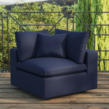 Load image into Gallery viewer, Commix Overstuffed Outdoor Patio Corner Chair by Modway