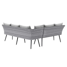 Load image into Gallery viewer, Endeavor Wicker Rattan Outdoor Patio Wicker Rattan Seating Set by Modway