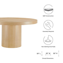 Load image into Gallery viewer, Gratify 60" Round Dining Table by Modway