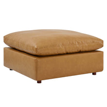 Load image into Gallery viewer, Commix 6-Piece Down Filled Overstuffed Vegan Leather Sectional Sofa by Modway