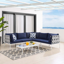 Load image into Gallery viewer, Harmony 6-Piece Sunbrella¨ Outdoor Patio Aluminum Sectional Sofa Set by Modway