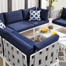 Load image into Gallery viewer, Harmony 7-Piece Sunbrella¨ Outdoor Patio Aluminum Sectional Sofa Set by Modway