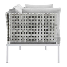 Load image into Gallery viewer, Harmony 8-Piece Sunbrella¨ Basket Weave Outdoor Patio Aluminum Seating Set by Modway
